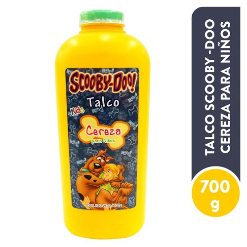 Talco Scooby Doo Para Niños Cereza - 700 g