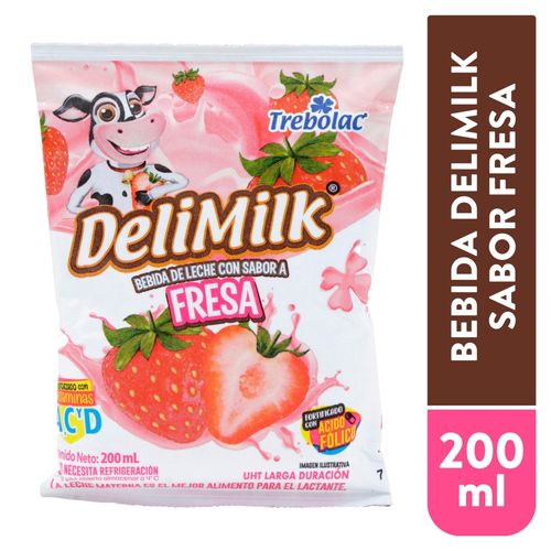 Delimilk Fresa 200Ml
