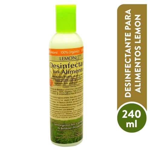 Desinfectante Lemon Grass Para Alimentos Original - 240ml