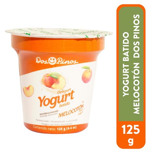 Yogurt  Dos Pinos Batido Melocotón - 125 g