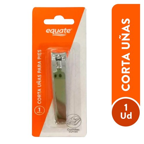 Cortauñas Para Pies Marca Equate - 1 Unidad