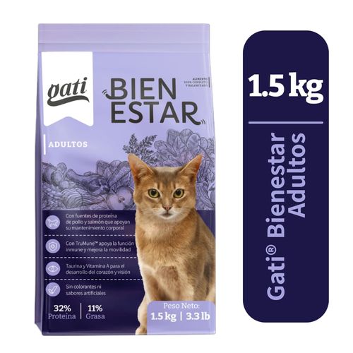 Alimento Gati Adul Bien 1 500 Kg