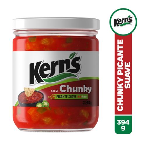 Kern's Salsa Chunky Picante Suave - 394 g