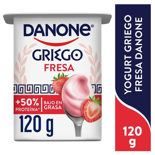Danone Griego Frutado Fresa 120g