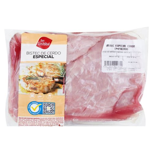 Bistec Don Cristobal Especial Cerdo Empacado - 1lb