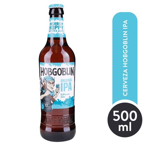 Cerveza Hobgoblin Ipa Botella - 500 ml
