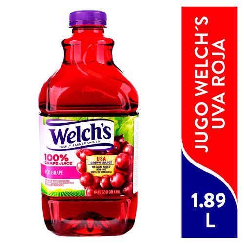 Jugo Welchs Uva Roja 64Oz