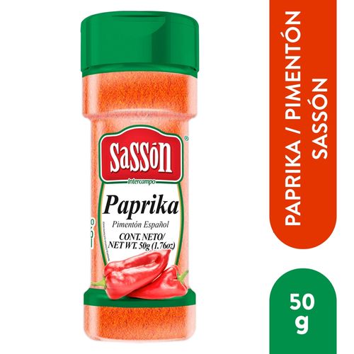 Especia Sasson Pimenton Español - 50 g