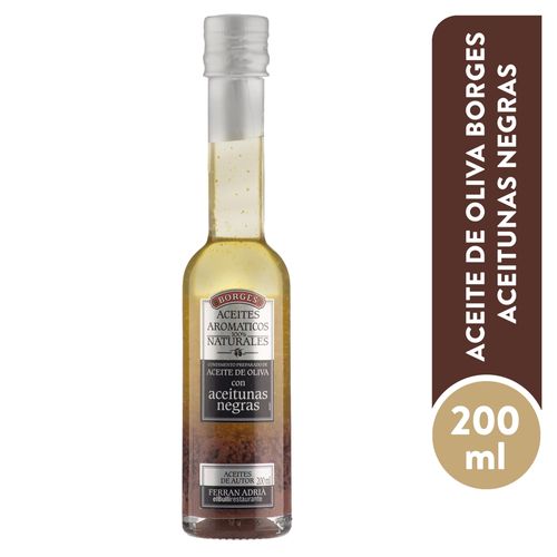 Aceite Borges Aromat Aceitun Negra - 200 ml