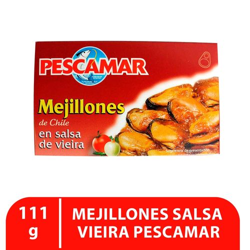 Mejillones Pescamar Salsa Vieira -111 g