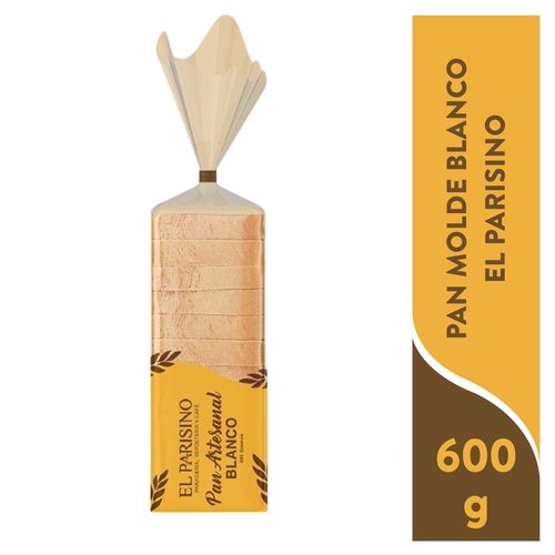 Pan Molde Blanco Parisino - 600 g