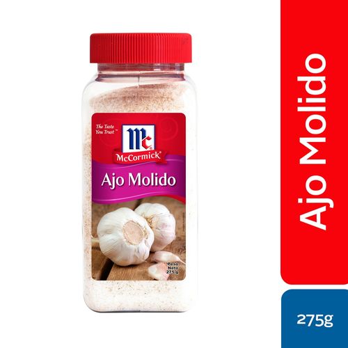 Ajo Mccormick Molido Frasco - 275 g