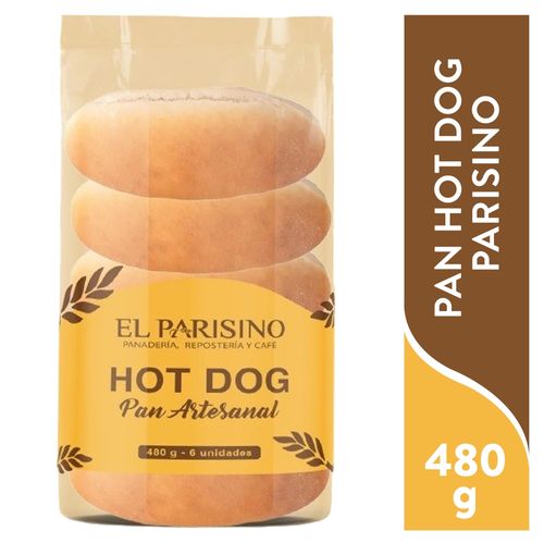 Pan Hot Dog Parisino - 480 g