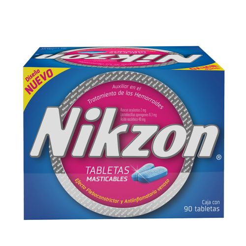Cardiovascular & Hipertensivo Nikzon Nikzon x 90 Tabs