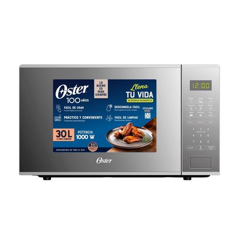 Oster Microondas Digital Silver