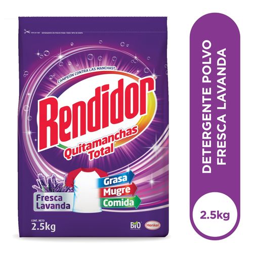 Detergente Polvo Rendidor Lavanda - 2.5kg