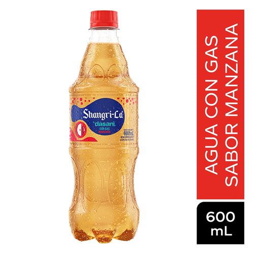 Bebida Shangrila Sabor Manzana, envase Pet - 600 ml