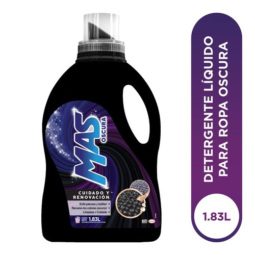Detergente Líquido Mas Color Ropa Oscura - 1.83 L