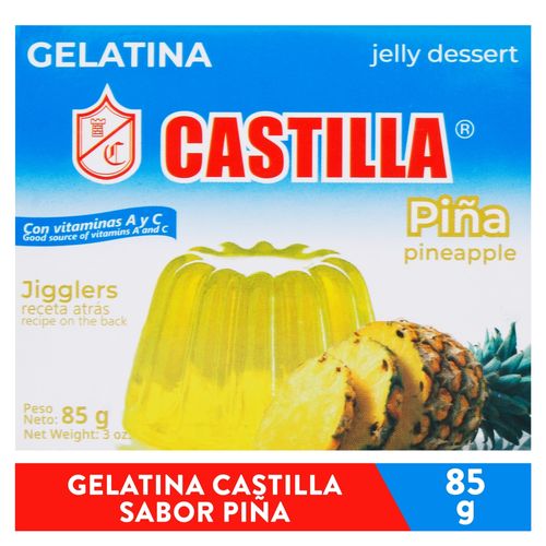 Gelatina Castilla Sabor Piña - 85 g