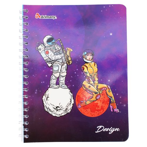 Cuaderno Le Blanc doble anillo - 100 hojas