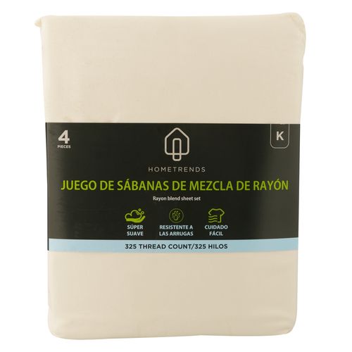 Ht Set De Sabanas King Marfil