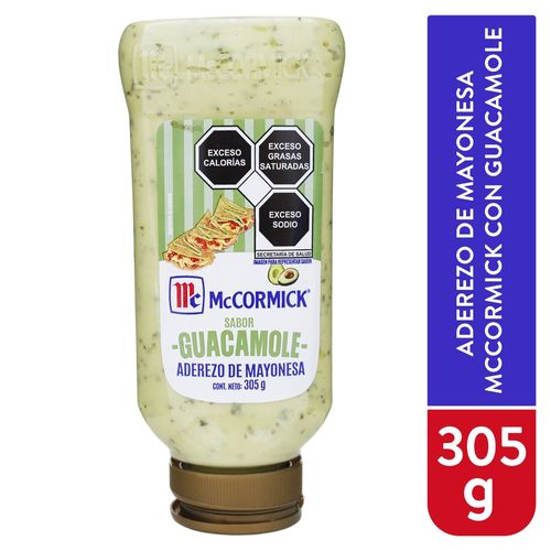 Mayonesa Guacamole 305 Gr Squeeze