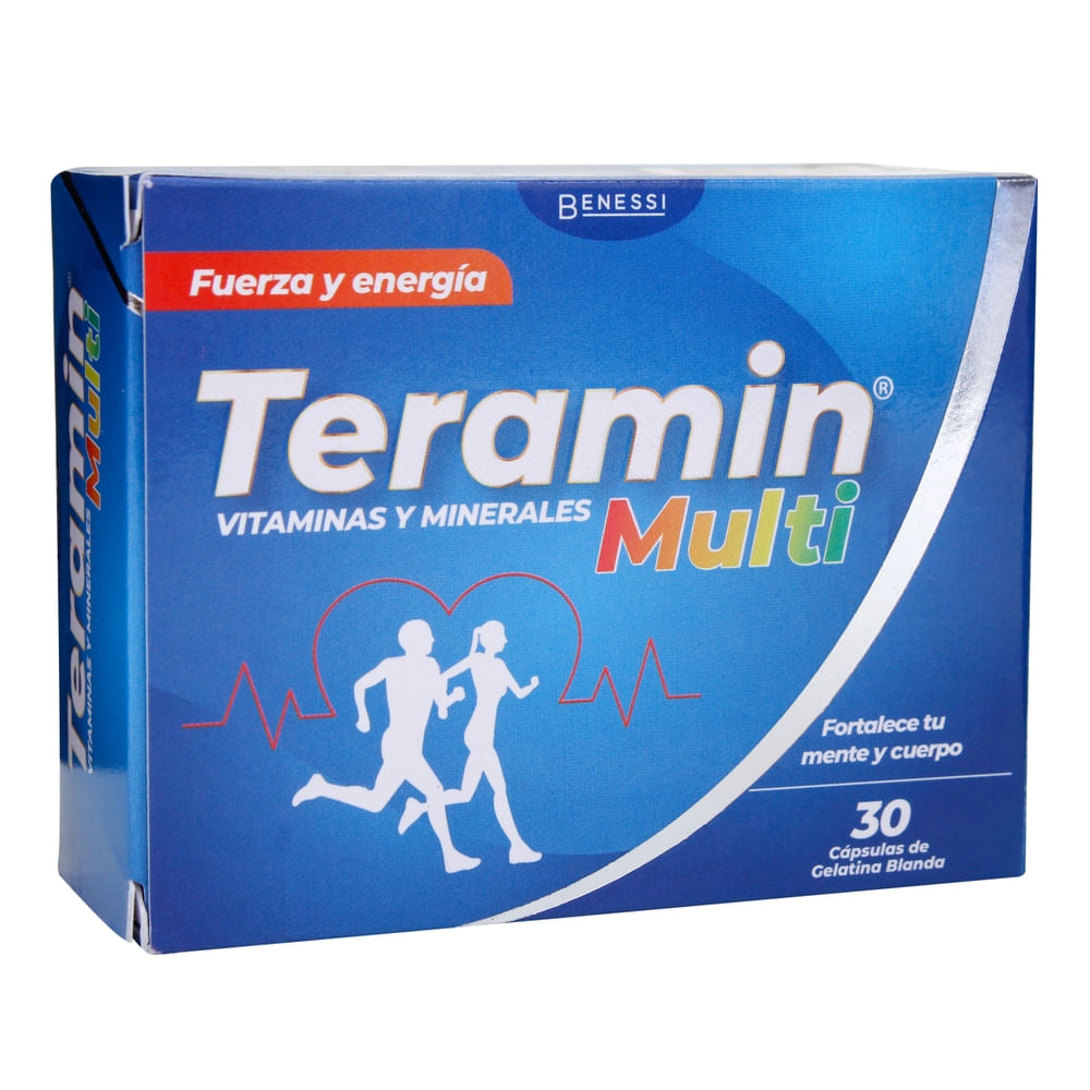 Comprar Suplemento Teramin Multi Benessi Vitaminas y Minerales - 30 ...