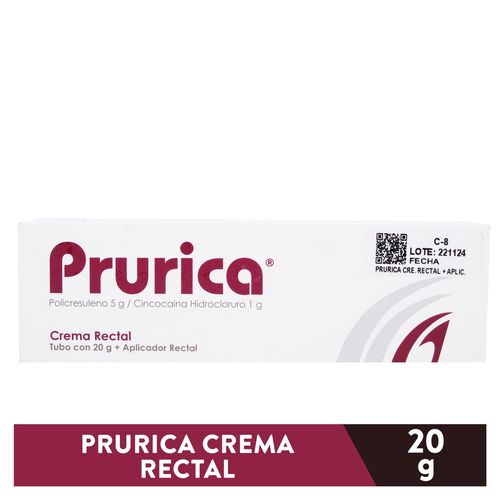 Cardiovascular & Hipertensivo It Prurica Crema Rectal 20g Aplic