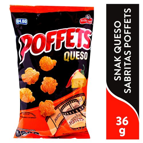 Snak Poffets Queso Sabritas - 36 g