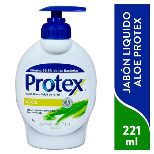 Jabon Liquido Manos Protex Aloe 221Ml
