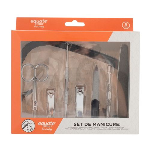 Set Pedicure Marca Equate - 8 Piezas