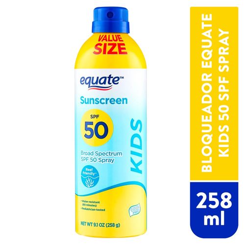 Protector solar Equate kids spray FPS 50 - 258 ml