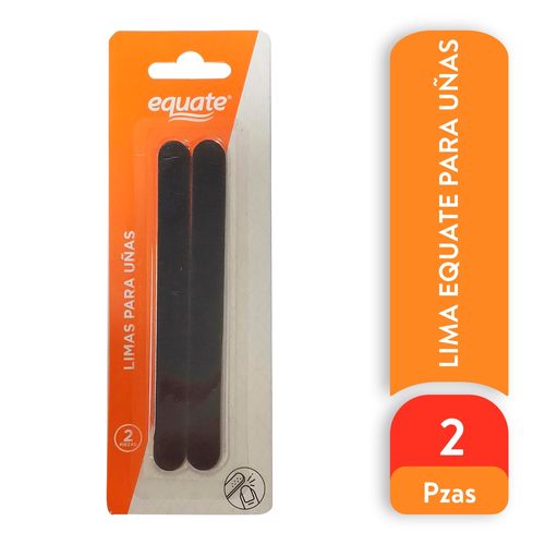 Limas Para Uñas Marca Equate - 2 Unidades