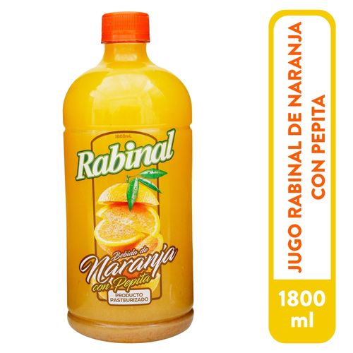 Jugo Rabinal de naranja con pepita - 1800 ml