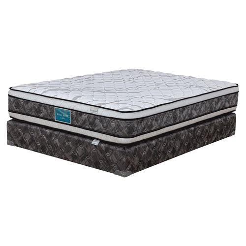 Cama King Koil soportek Tamaño individual base acolchonada