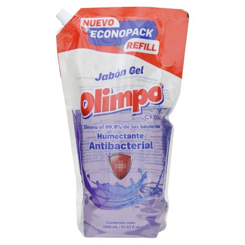 Jabón líquido Olimpo crystal - 2000 ml