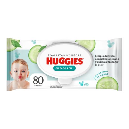 Toallas Húmedas Huggies One & Done - 240 Unidades