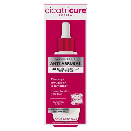 Sérum  Facial Cicatricure Antiarrugas – 30 ml