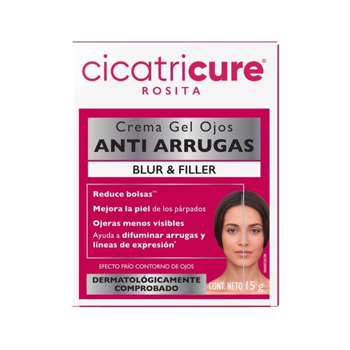 Crema Cicatricure Blur & Filler contorno de ojos antiedad- 15 g