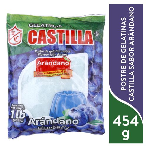 Gelatina Castilla Arandano - 1Lb
