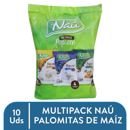 Palomitas Nau Popcorn 10 Pack -150 g