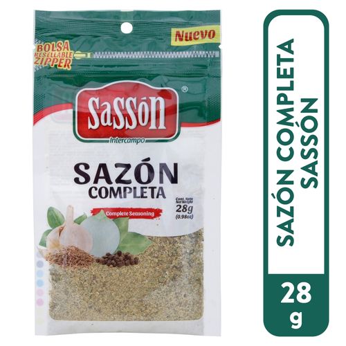 Sazon Completa Sasson Zipploc 28gr