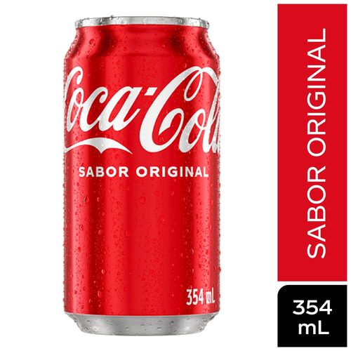 Gaseosa Coca Cola Regular Lata - 354 ml