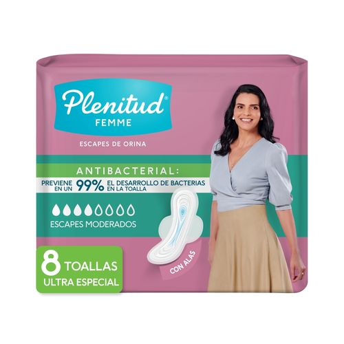Toalla Plenitud ultra especial - 8 Uds