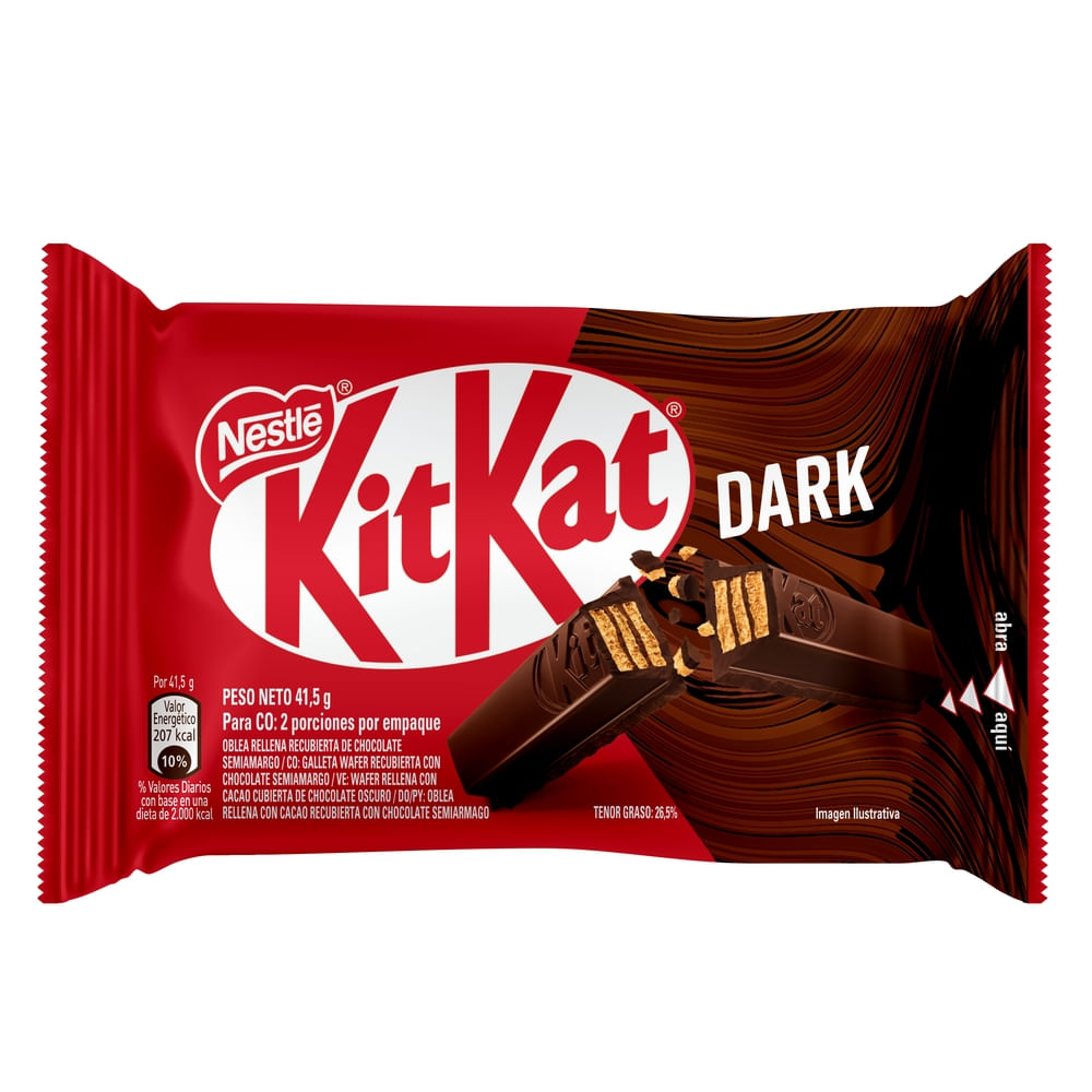 Comprar Chocolate Kit Kat Dark - 41.5 g | Walmart Guatemala - Walmart ...