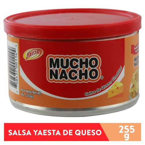 Salsa Ya Está Mucho Nacho De Queso Cheddar  - 255 g