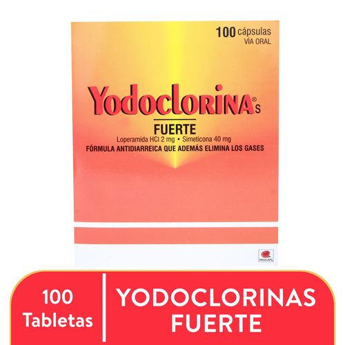S Yodoclorina Lainez Fuerte Cápsulas Und - Precio Indicado por Unidad -