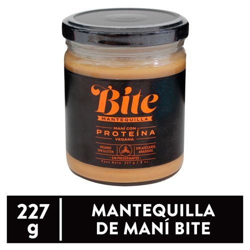 Mantequilla De Maní Con Proteína  Bite - 227 g