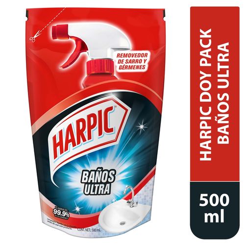 Limpiador De Baños Harpic Ultra Doypack - 500ml
