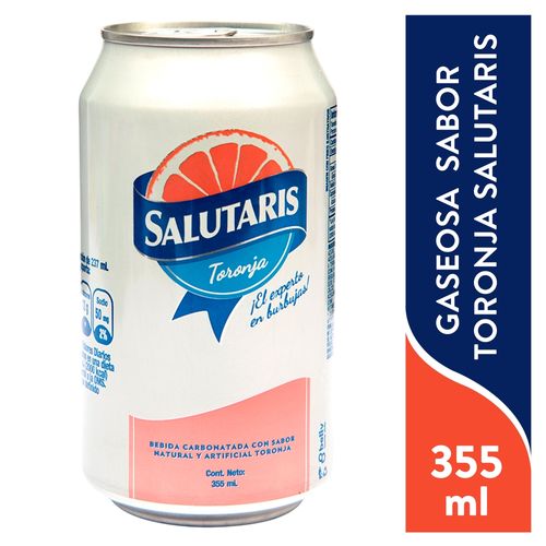 Gaseosa Salutaris Toronja Lata - 355 ml